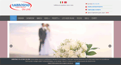 Desktop Screenshot of ambrosinocollezionicasa.com